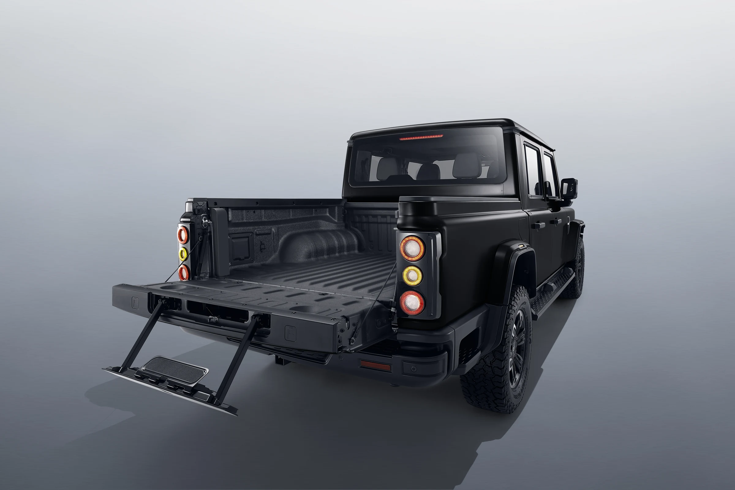 Trasera de la Pick Up